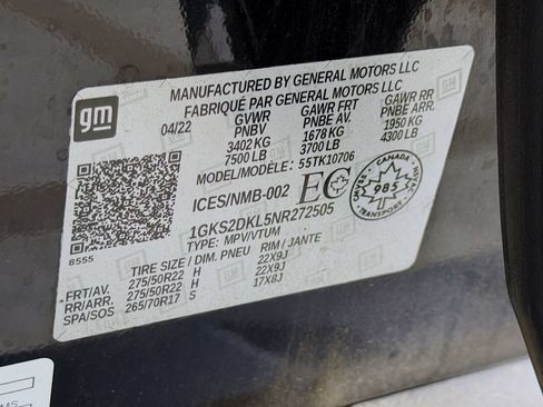 Used 2022 GMC Yukon Denali AWD/4WD image 31