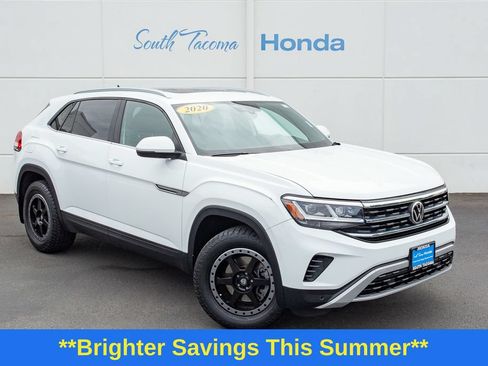 Used 2020 Volkswagen Atlas Cross Sport SE w/ Panoramic Sunroof Package AWD/4WD image 1
