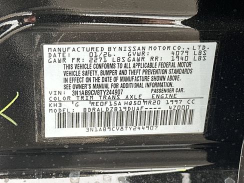 New 2026 Nissan Sentra SV image 32