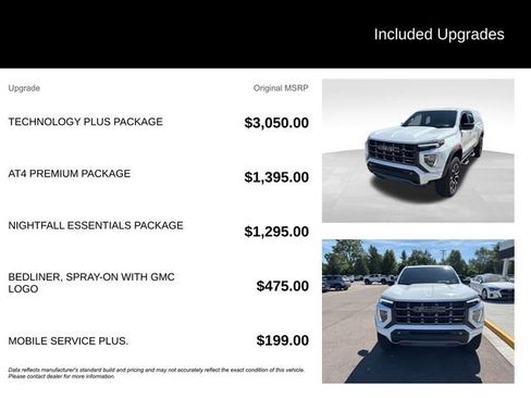 Used 2026 GMC Canyon AT4 w/ Technology Plus Package AWD/4WD image 8
