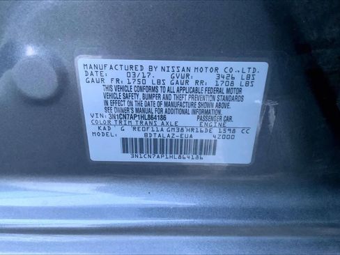 Used 2017 Nissan Versa S Plus image 30