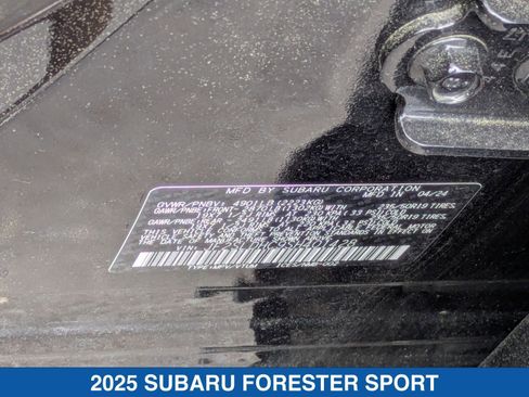 Certified 2025 Subaru Forester Sport AWD/4WD image 39