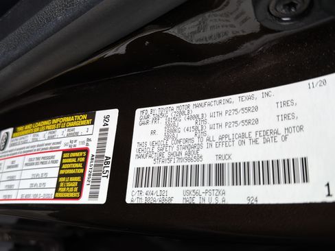 Used 2021 Toyota Tundra 1794 Edition AWD/4WD image 26