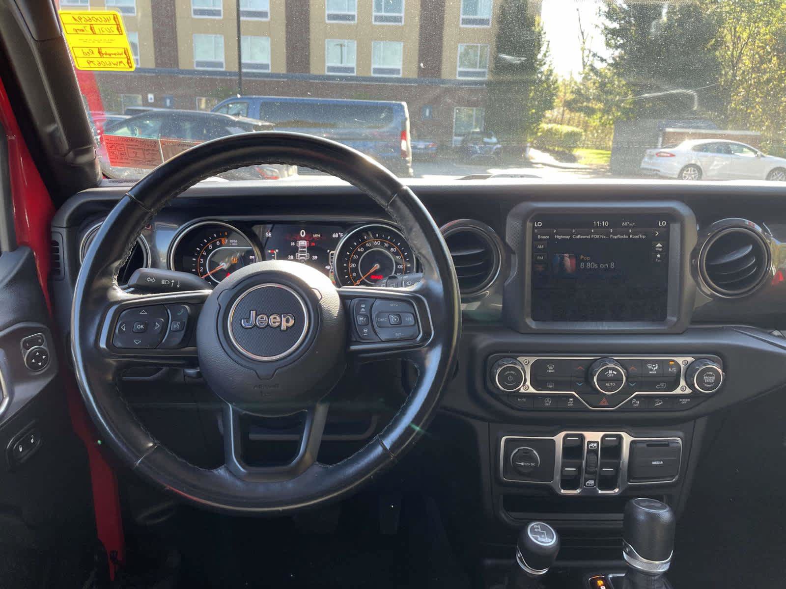 Used 2021 Jeep Wrangler Unlimited Sport AWD/4WD image 2