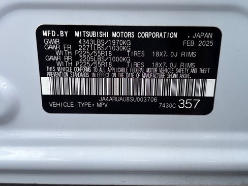 Used 2025 Mitsubishi Outlander Sport SE AWD/4WD image 37