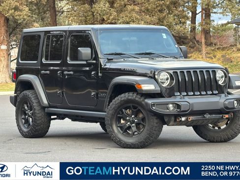Used 2021 Jeep Wrangler Unlimited Sport image 1