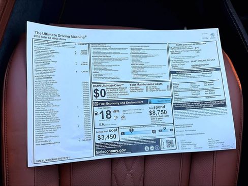 New 2026 BMW X7 M60i image 18