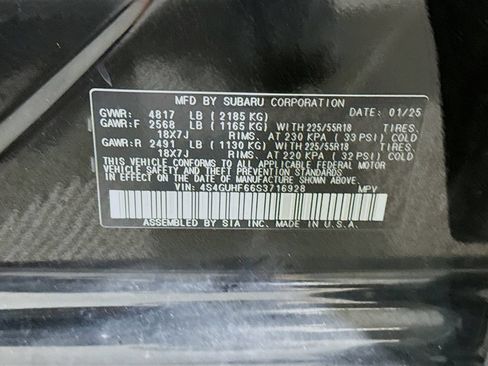Certified 2025 Subaru Crosstrek 2.5i Sport w/ Crosstrek Mirror Package AWD/4WD image 35