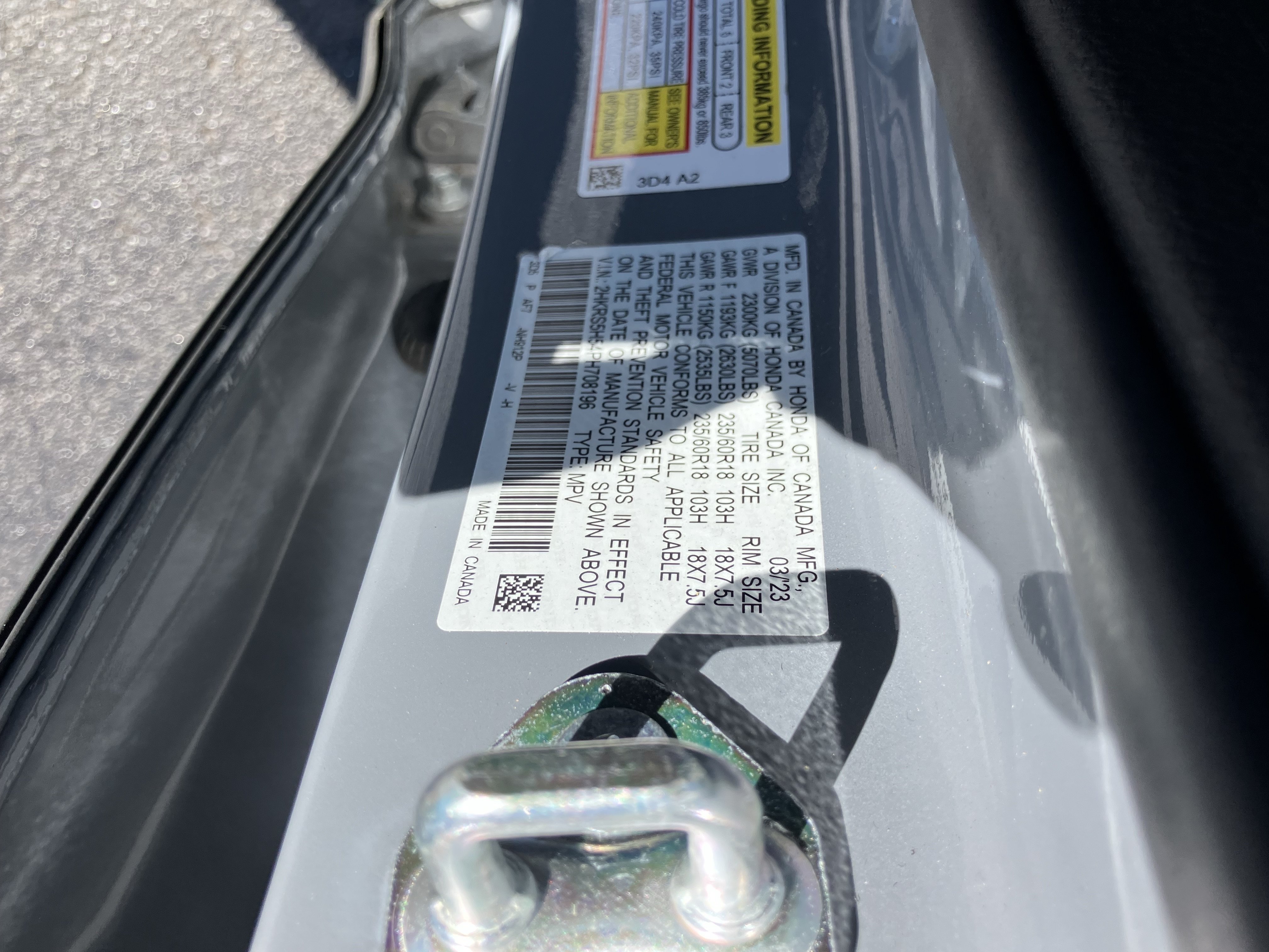Certified 2023 Honda CR-V Sport image 29