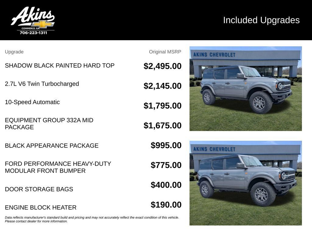 Used 2025 Ford Bronco Badlands AWD/4WD image 5