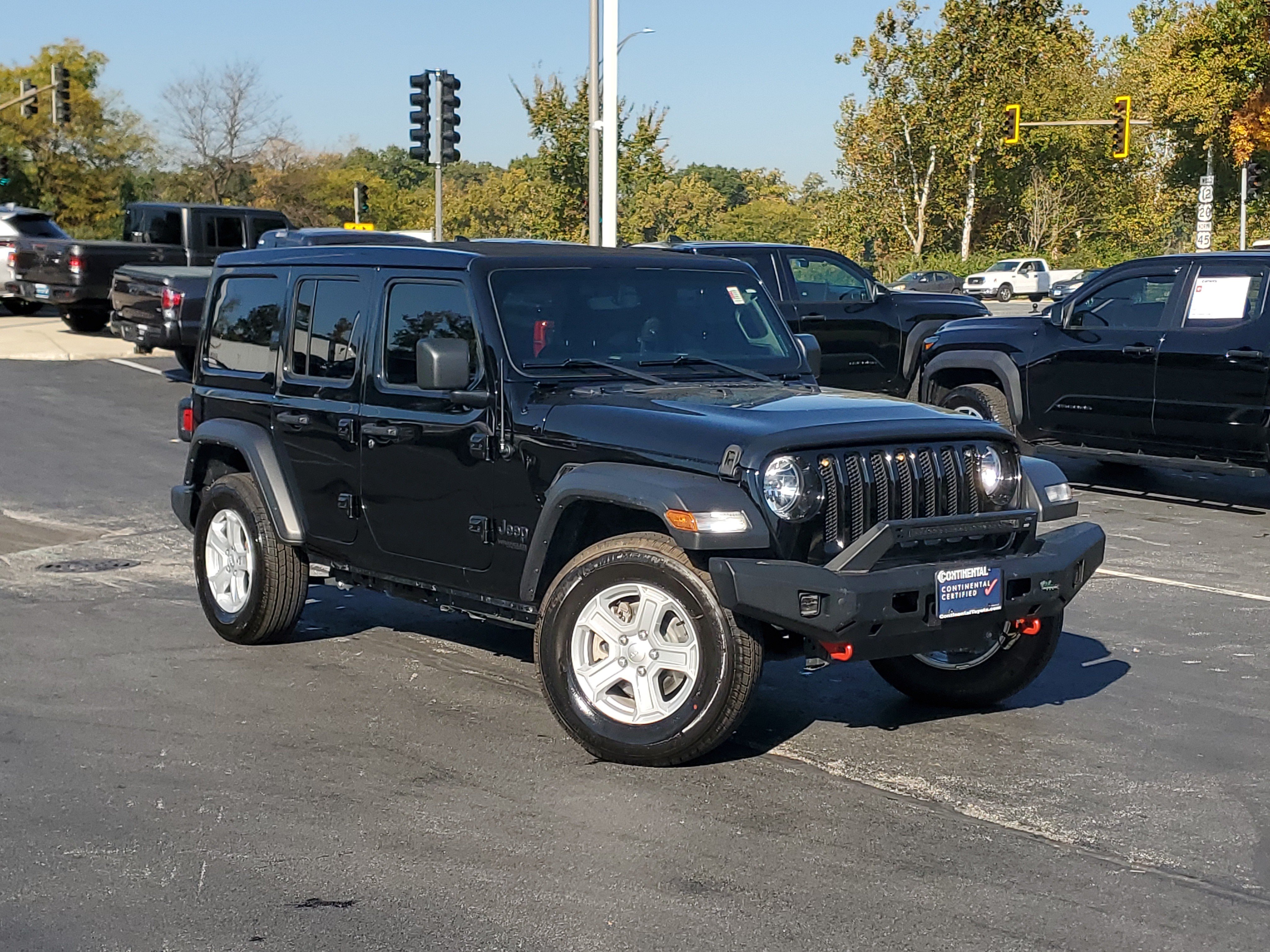Used 2022 Jeep Wrangler Unlimited Sport w/ Sun And Sound Package AWD/4WD image 31