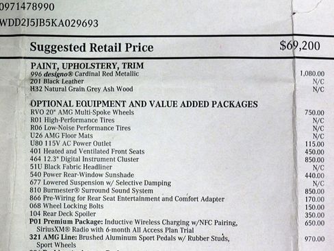 Used 2019 Mercedes-Benz CLS 450 CLS 450 Coupe w/ Parking Assist Package image 47