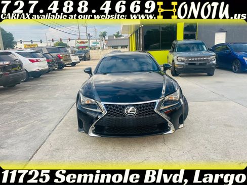 Used 2015 Lexus RC 350 w/ F Sport w/Summer Tires RWD image 2