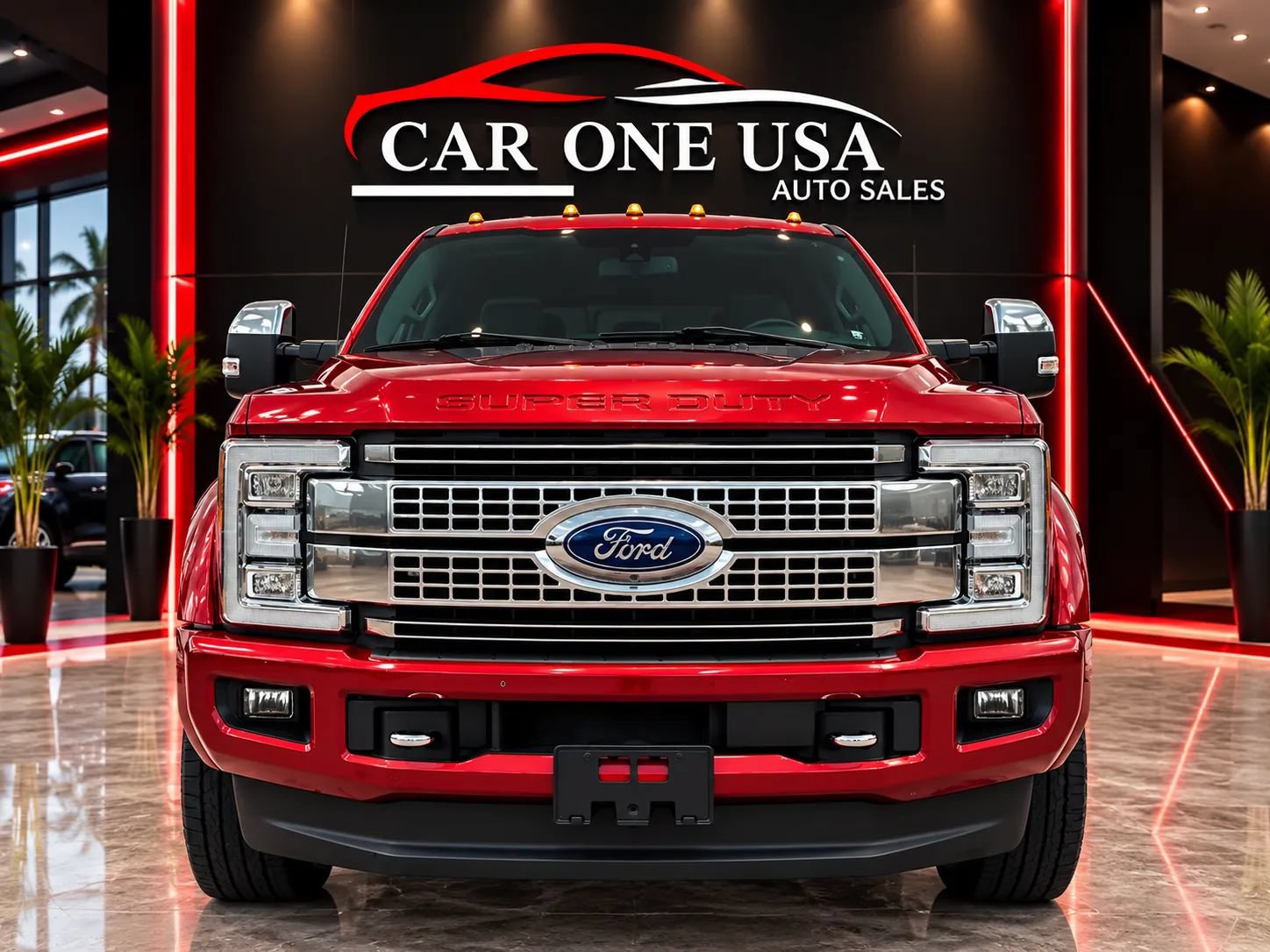 Used 2018 Ford F450 Platinum w/ Platinum Ultimate Package AWD/4WD image 6