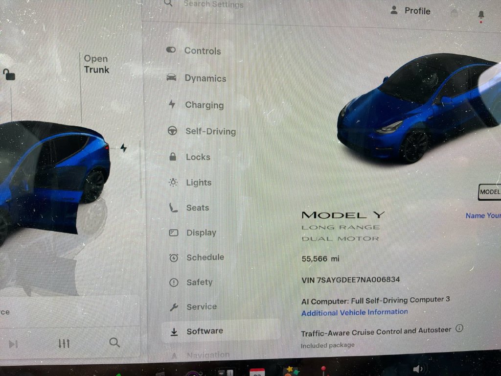 Used 2022 Tesla Model Y Long Range AWD/4WD image 3