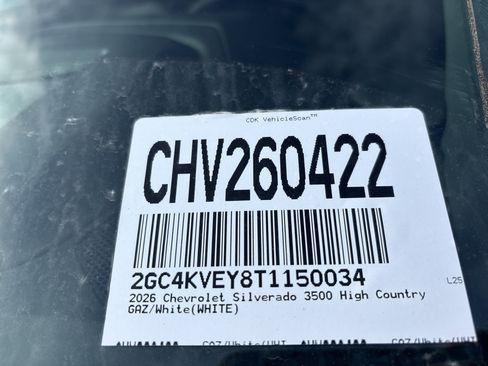 New 2026 Chevrolet Silverado 3500 High Country w/ Technology Package image 28