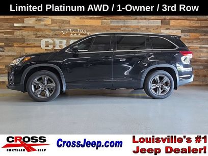 Used 2018 Toyota Highlander Limited Platinum