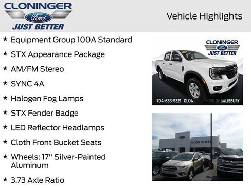 New 2026 Ford Ranger XL w/ Trailer Tow Package RWD image 9