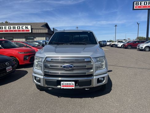 Used 2015 Ford F150 Platinum w/ Max Trailer Tow Package AWD/4WD image 2