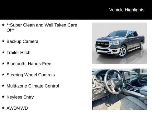 Used 2019 RAM 1500 Big Horn AWD/4WD image 31