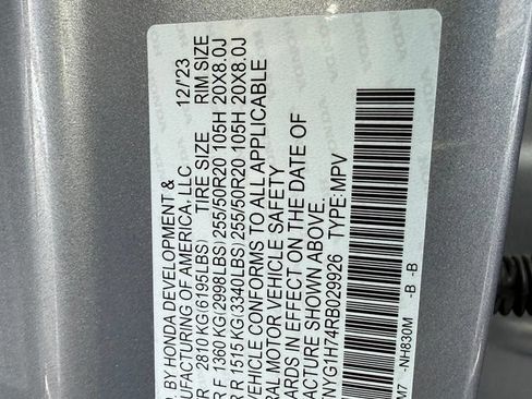 Certified 2024 Honda Pilot Touring image 11