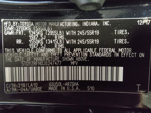 Used 2018 Toyota Highlander Limited Platinum image 33