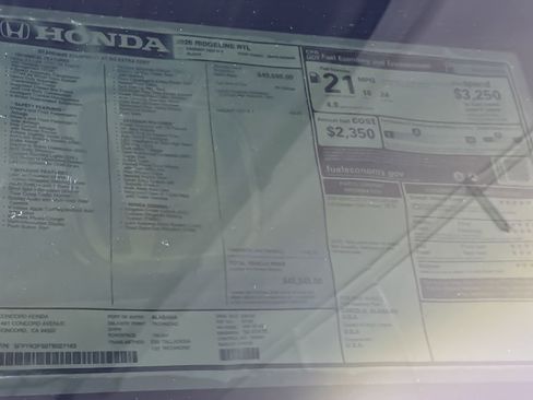 New 2026 Honda Ridgeline RTL image 31