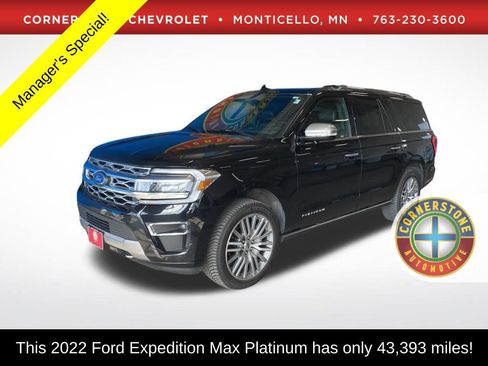 Used 2022 Ford Expedition Max Platinum AWD/4WD image 1