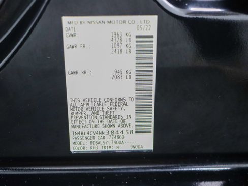 Used 2022 Nissan Altima 2.5 SR image 30