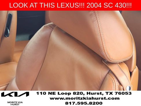 Used 2004 Lexus SC 430 Convertible RWD image 19