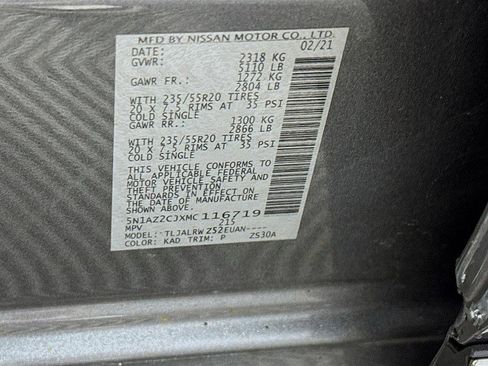 Used 2021 Nissan Murano SL image 32