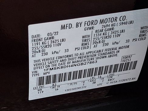 Used 2022 Ford Explorer XLT w/ Equipment Group 202A image 27