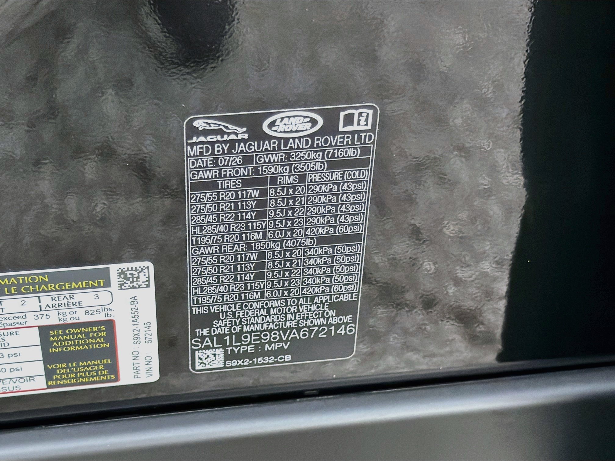 New 2027 Land Rover Range Rover Sport Dynamic SE AWD/4WD image 43