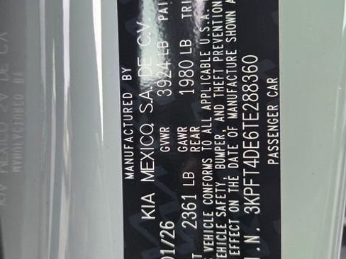 New 2026 Kia K4 LXS image 23