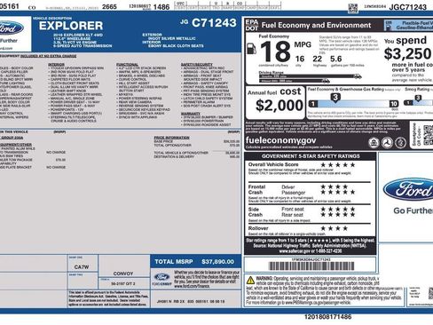Certified 2018 Ford Explorer XLT image 5