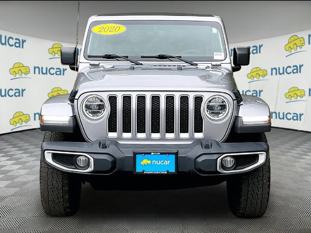 Used 2020 Jeep Wrangler Unlimited Sahara w/ Uconnect 4C Nav & Sound Group AWD/4WD image 2