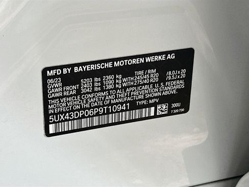 Certified 2023 BMW X3 sDrive30i w/ M Sport Package image 35