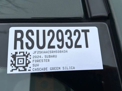 Certified 2024 Subaru Forester Base image 51