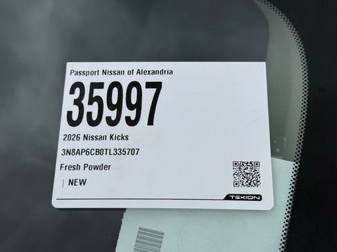 New 2026 Nissan Kicks SV w/ SV Premium Package image 22