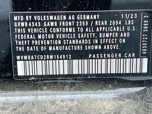 New 2024 Volkswagen GTI SE image 33