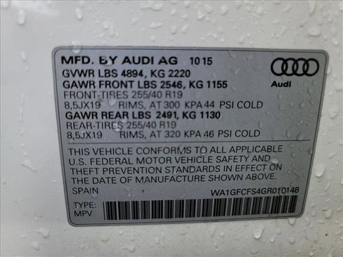 Used 2016 Audi Q3 2.0T Prestige image 20