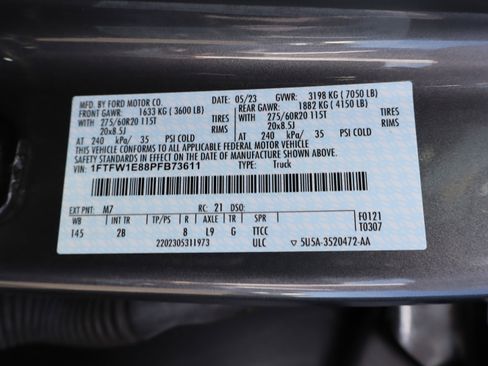 Used 2023 Ford F150 Lariat w/ Equipment Group 502A High image 12