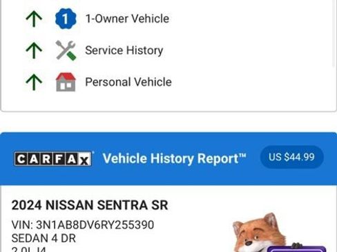 Used 2024 Nissan Sentra SR image 4