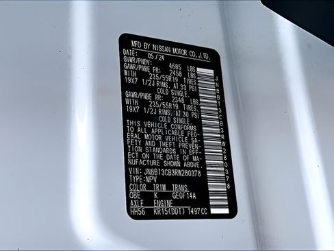 Certified 2024 Nissan Rogue SL AWD/4WD image 16