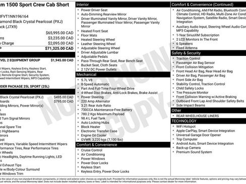 Used 2022 RAM 1500 Sport w/ Rebel Level 2 Equipment Group AWD/4WD image 5