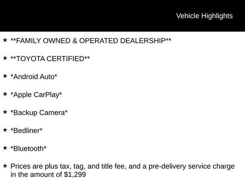 Used 2024 Toyota Tundra SR5 w/ TRD Sport Package RWD image 39