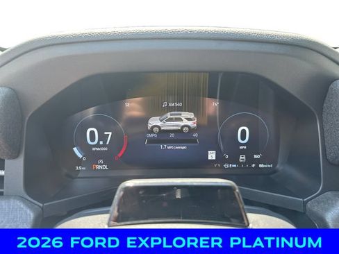 New 2026 Ford Explorer Platinum w/ LUX Leather Package AWD/4WD image 2
