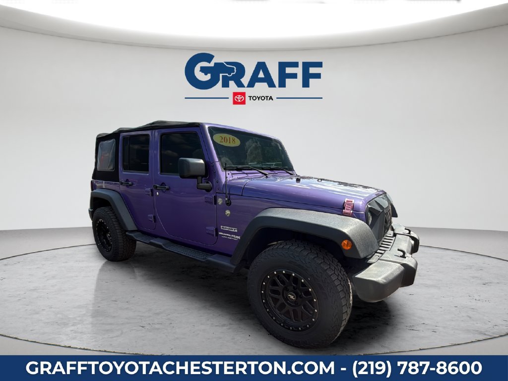 Used 2018 Jeep Wrangler Unlimited Sport S AWD/4WD image 5