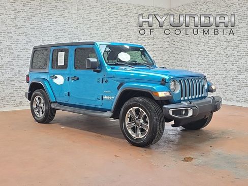 Used 2019 Jeep Wrangler Unlimited Sahara image 1