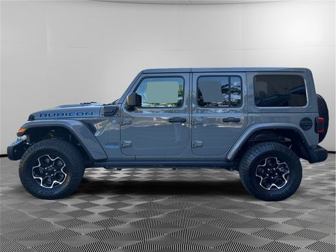 Used 2021 Jeep Wrangler Unlimited Rubicon 4xe w/ Steel Bumper Group AWD/4WD image 2